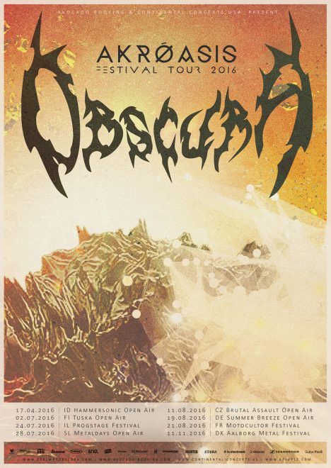 Obscura | Akroasis Festival Tour 2016