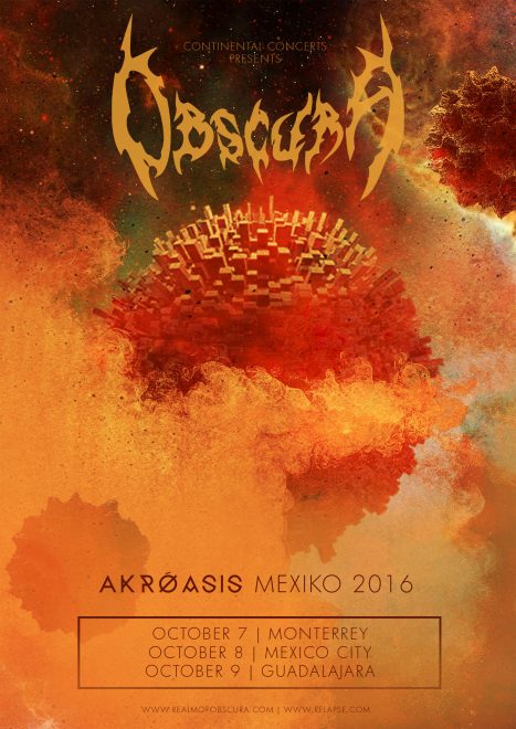 Obscura | Akroasis Mexiko 2016
