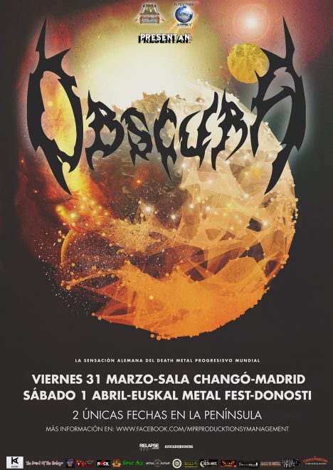 Obscura | Back in Spain 2017