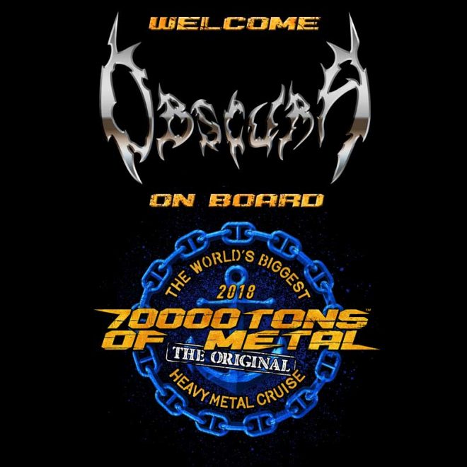 OBSCURA | confirm “70000 Tons Of Metal 2018”