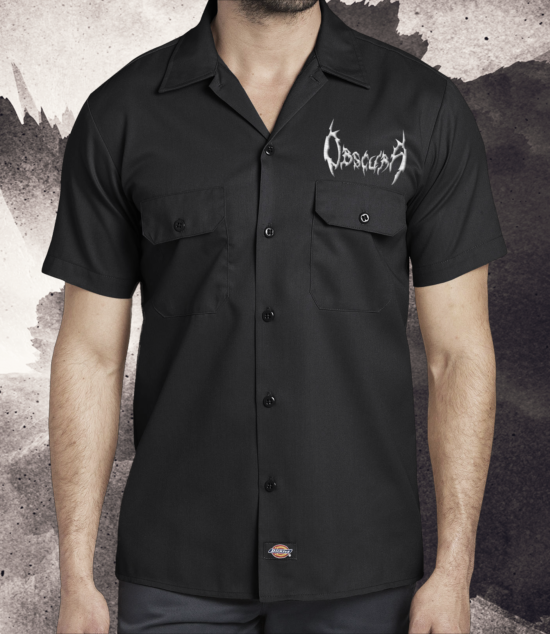 Obscura | Silver Logo Workershirt