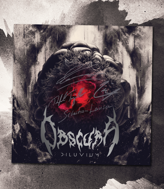 OBSCURA | “Diluvium” Signed CDs – Preorder limited to 200