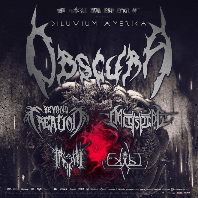 OBSCURA | Share “Emergent Evolution” visualizer Video; Announce Headlining North American Tour
