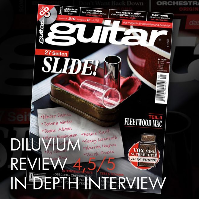 OBSCURA | “Diluvium” – 4,5/5 Review and In Depth Interview at Guitar Germany