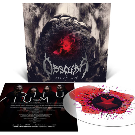Obscura | Diluvium Vinyl Blood Red, Inside Clear