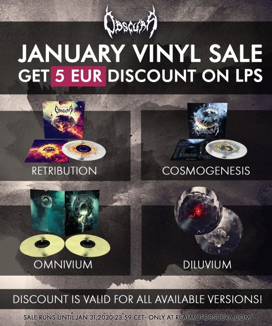 OBSCURA | Vinyl Sale