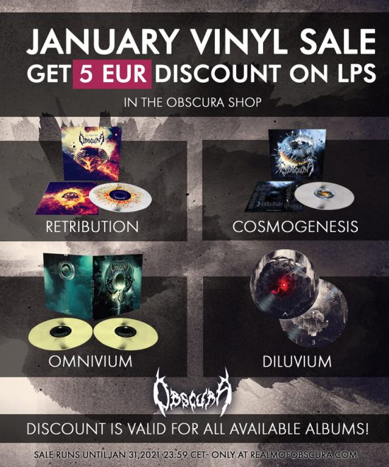 OBSCURA | VINYL SALE