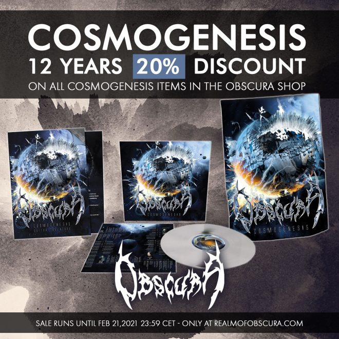 OBSCURA | Cosmogenesis Anniversary SALE