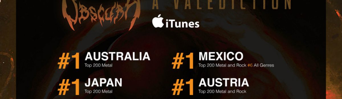OBSCURA | enters iTunes Charts!