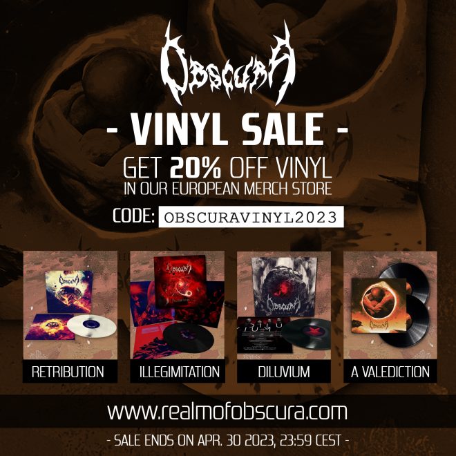 OBSCURA | Vinyl Sale 2023