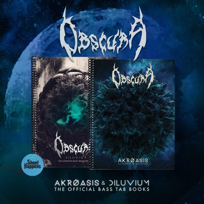 OBSCURA | Akroasis & Diluvium Bass Tablature