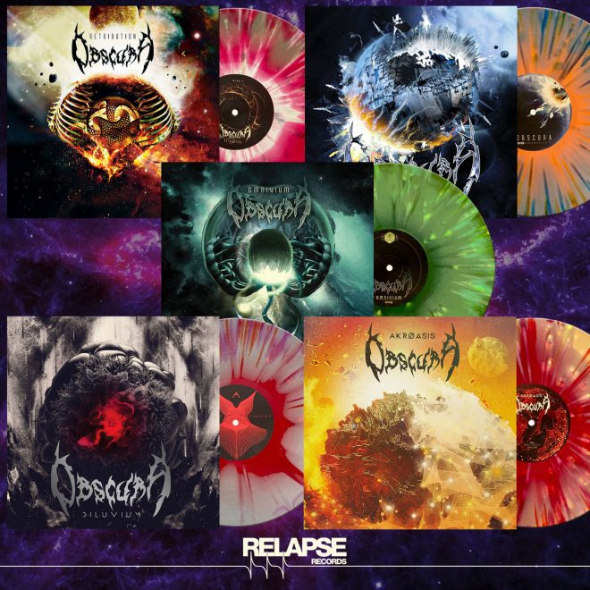 OBSCURA | announces The Relapse Years Vinyl Campaign