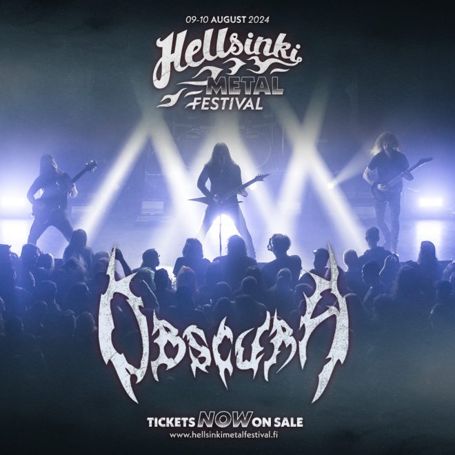 OBSCURA | confirms Hellsinki Metal Festival 2024