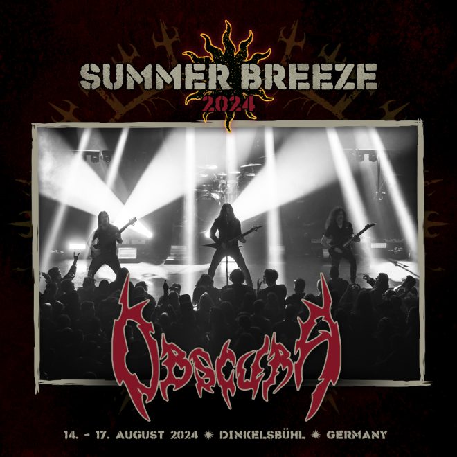 OBSCURA | confirms Summer Breeze Festival 2024
