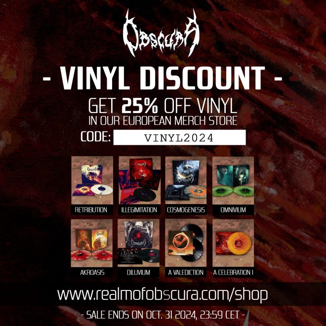 OBSCURA // Vinyl Sale