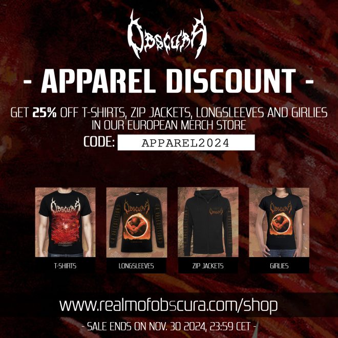 OBSCURA // Apparel Sale