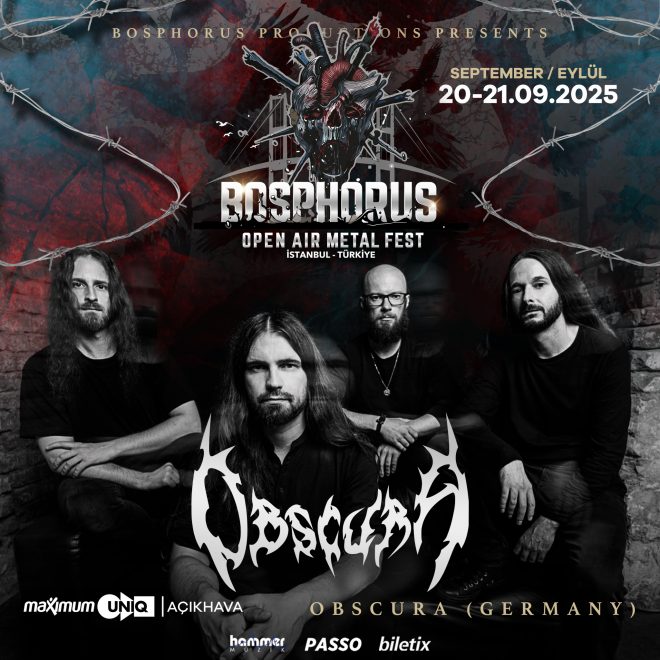 OBSCURA // confirms BOSPHORUS OPEN AIR 2025