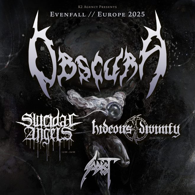 OBSCURA // announce Evenfall European Tour 2025