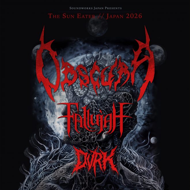 OBSCURA // announce The Sun Eater // Japan 2026 Tour