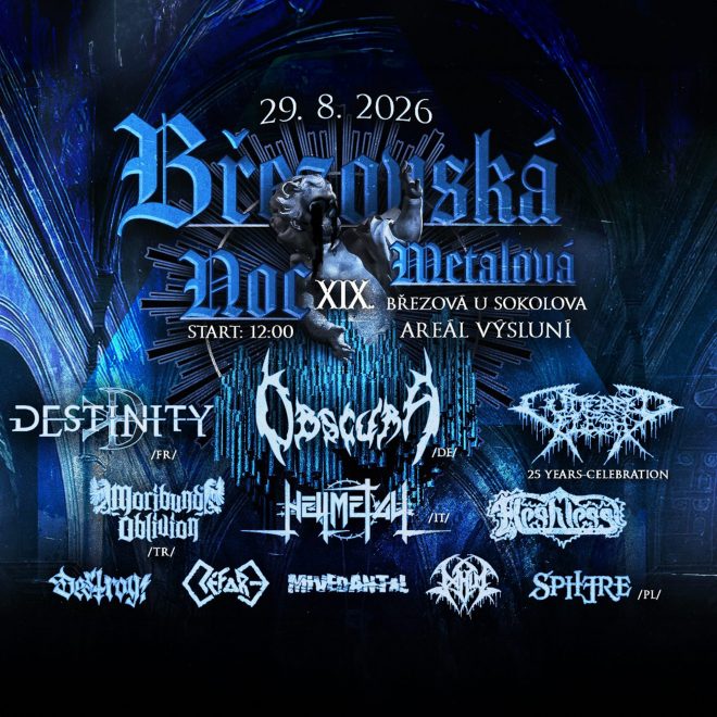 OBSCURA // confirmed for Březovská Metalová Noc Festival 2026