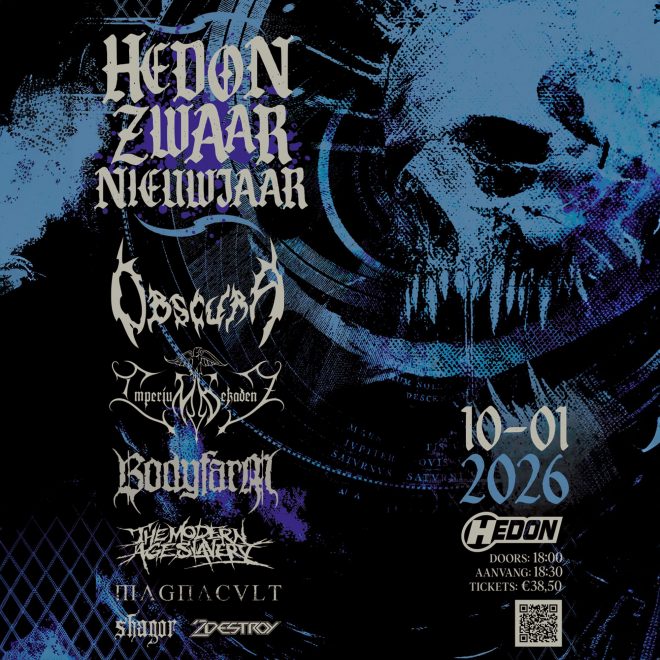 OBSCURA // confirmed for Hedon Zwaar Nieuwjaar 2026