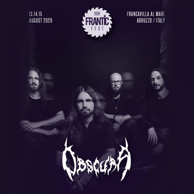 OBSCURA // confirmed for Frantic Festival 2026