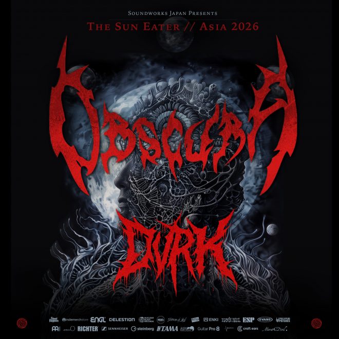 OBSCURA // announce The Sun Eater // Asia 2026 Tour 