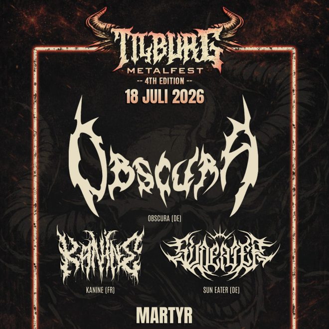OBSCURA // confirm Tilburg Metal Fest 2026