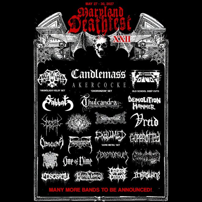 OBSCURA // confirms Maryland Deathfest 2027
